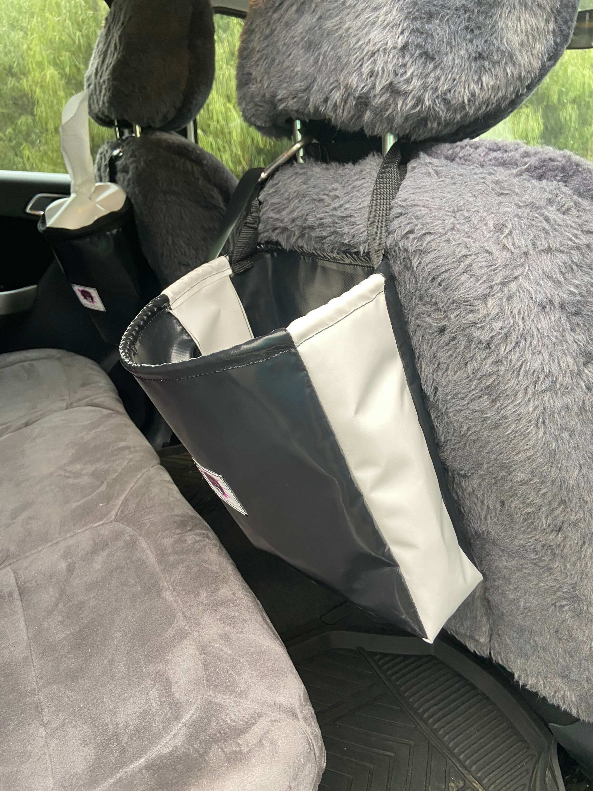 Large Car Waste Bin Bag – Durable PVC Vehicle Rubbish Bag