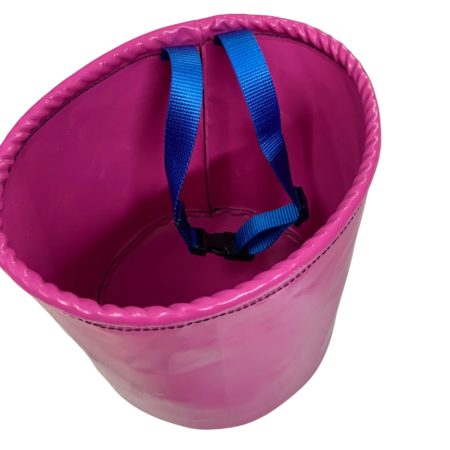 "Colourful car waste bin perfect for travel and commuting"