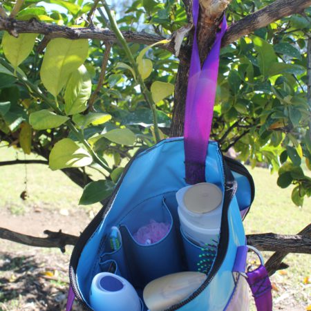 Dust & Iron Shower Mate Bag made from PVC – durable water-resistant bag for toiletries and shower gear.